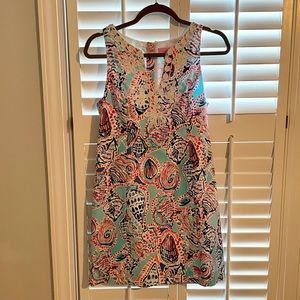 Lily Pulitzer Shell Yeah Shift Dress Size 4